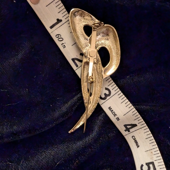 Vintage Silver tone infinity broach S - Picture 5 of 7